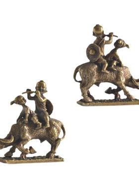 古铜装饰复古风吉祥瑞兽国风铜器