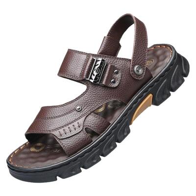 老人头夏季新款两用沙滩鞋