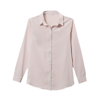 长袖女士衬衫花边立领甜美开衫