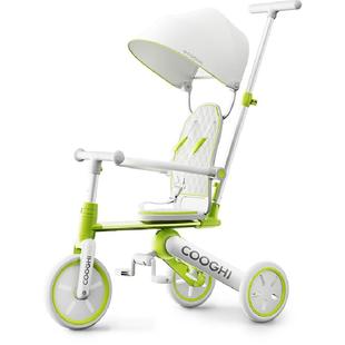 酷骑K4儿童三轮车脚踏车平衡车自行车1-5岁宝宝手推车遛娃神器