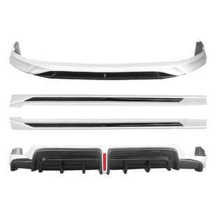 适用于22-25款蒙迪欧新款升级改装小包围前唇带灯款后唇侧裙烤漆