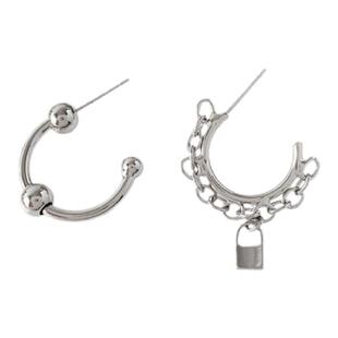 不对称耳环女生冷淡风小众设计感高级耳饰品网红爆款个性新款耳坠