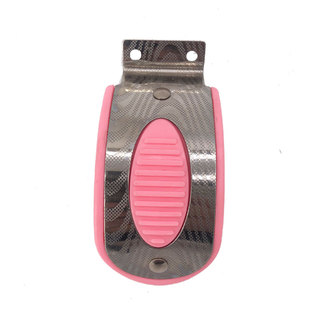 儿童滑板车配件刹车片迪士尼不锈钢刹车片后轮车闸三轮四轮刹车板