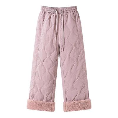 雪中飞女款葫芦纹羽绒裤韩版