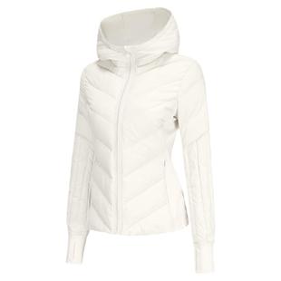 魔力薇薇人鱼连帽排骨羽绒服女轻薄户外修身保暖滑雪内胆防风外套