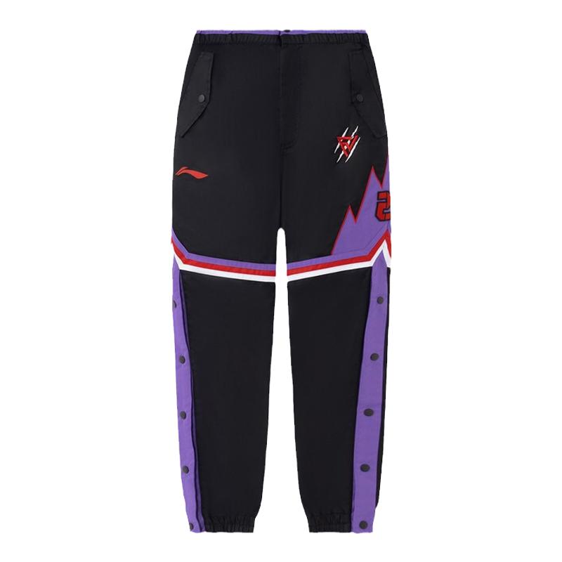 李宁专业篮球系列范弗利特球员系列男子束脚宽松运动长裤AYKRA17