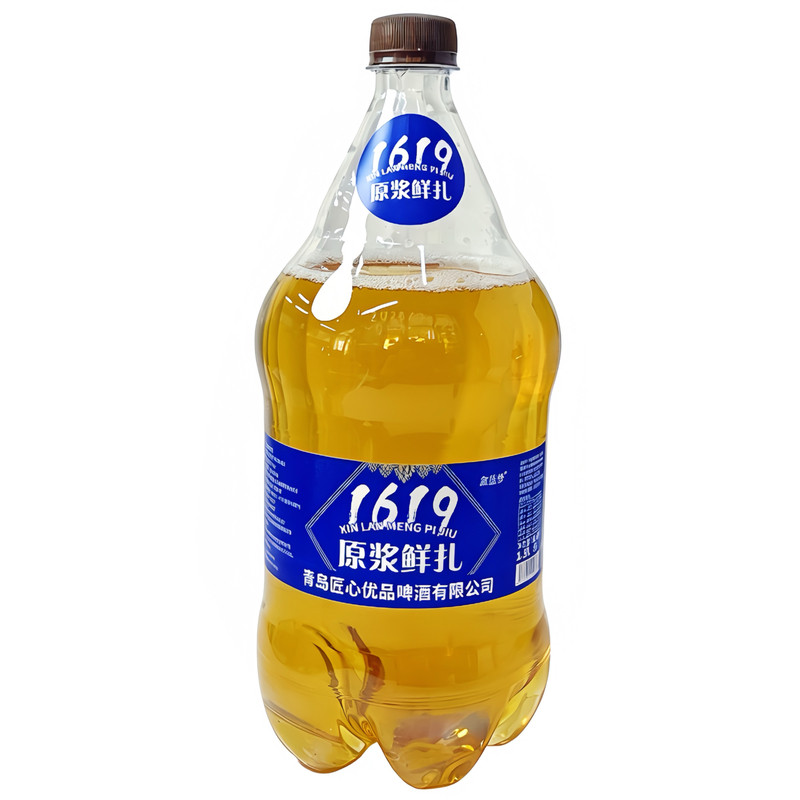 鲜啤扎啤1.5L*6整箱原浆啤酒