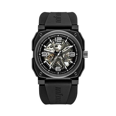 鹰轰黑武士时尚自动机械手表男表