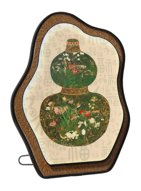 中古风玄关装饰画摆件