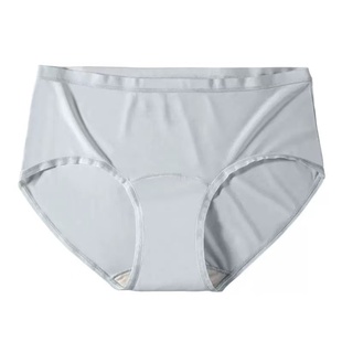 轻奢系 100支兰精莫代尔纯色基础款桑蚕丝加长裆中腰内裤女三角裤