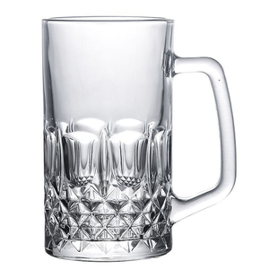 U Mi LIVING · 棱粹 | 啤酒杯大容量轻奢家用加厚玻璃杯扎啤杯