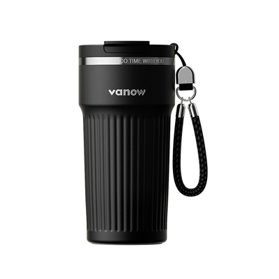 Vanow男生保温杯陶瓷内胆咖啡杯