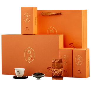 山人茶叶浓香型安溪铁观音乌龙茶焙焙香252克礼盒装顺丰包邮