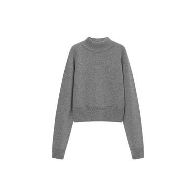 TKYSHOP半高领套头毛针织衫