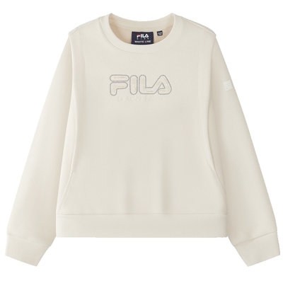 FILA斐乐女中大童套头卫衣