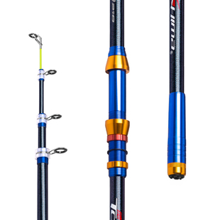 德岛海杆抛竿天雷螺纹钢海竿套装全套特价钓竿远投竿甩竿