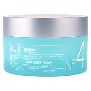 韩国艾珂薇N4面霜修护舒缓acwell4号维稳敏感肌褪红油皮夏季清爽