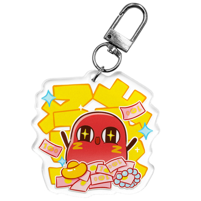 红小豆周边亚克力挂件