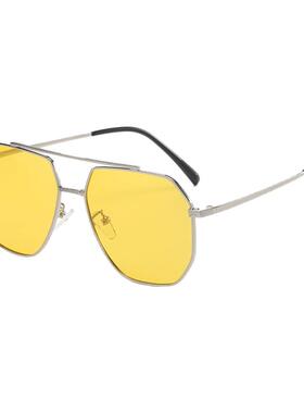 新款 男士偏光太阳镜JS8537炫彩防晒墨镜女司机太阳眼镜