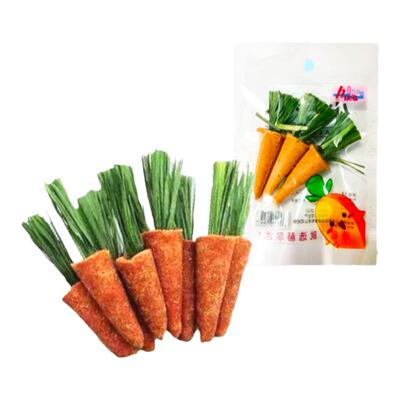 仓鼠零食造景金丝熊磨牙荷兰猪龙猫玩具兔子小萝卜豚鼠饲料口粮