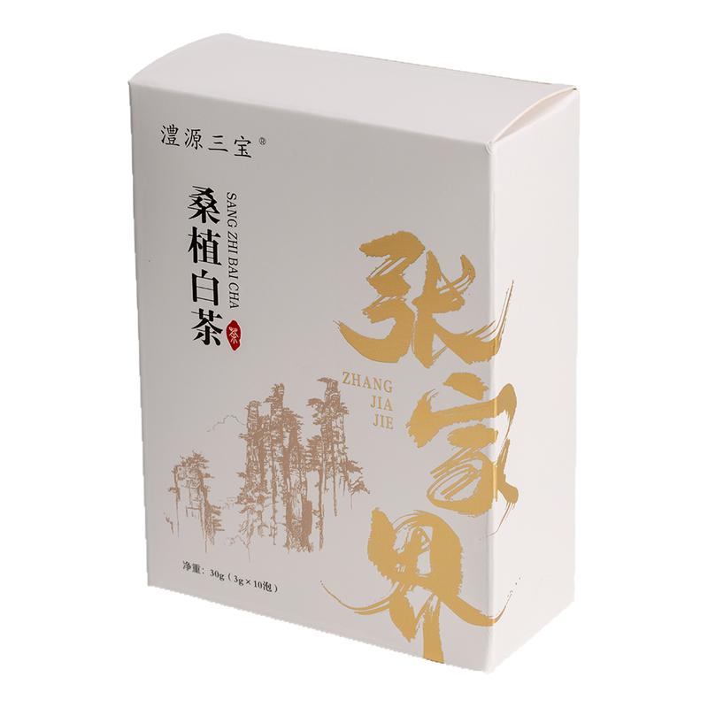 【热卖】张家界正宗荒野白茶花香白茶茶叶盒装30g白牡丹旗舰店