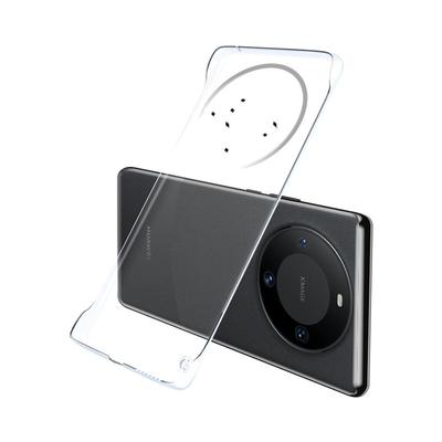 适用华为Mate60无边框手机壳防摔