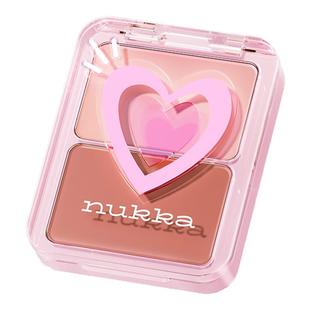 元气法则水光腮红盘02锡兰日落立体清透双拼多用自然高光膨胀色女