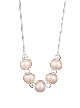 泡泡糖珍珠锁骨项链小众设计