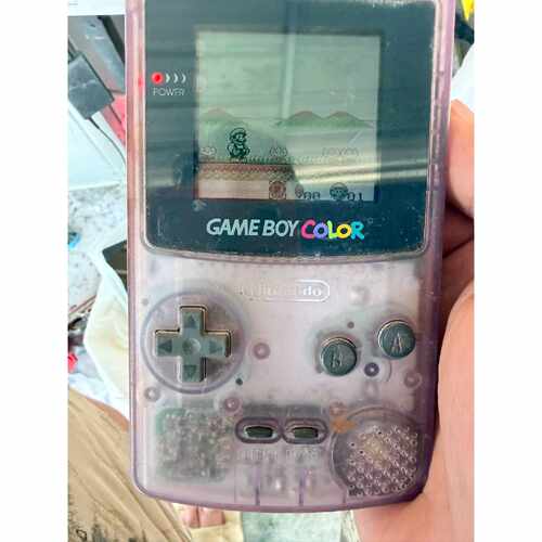 议价Game Boy Color 透明紫色款