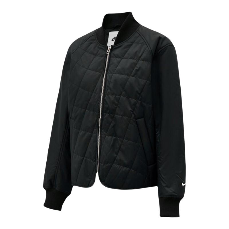 【自营】NIKE耐克外套女子薄棉服棉衣防风立领运动夹克IF0343-010
