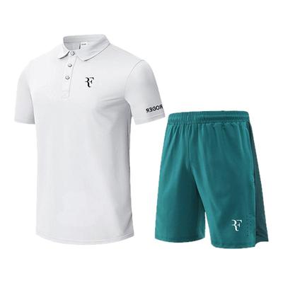 费德勒网球服套装专业运动速干Polo衫男女透气纳达尔五分短裤定制
