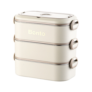 上班族学生保温饭盒便携可微波炉加热多层分格分隔便当保温盒饭桶