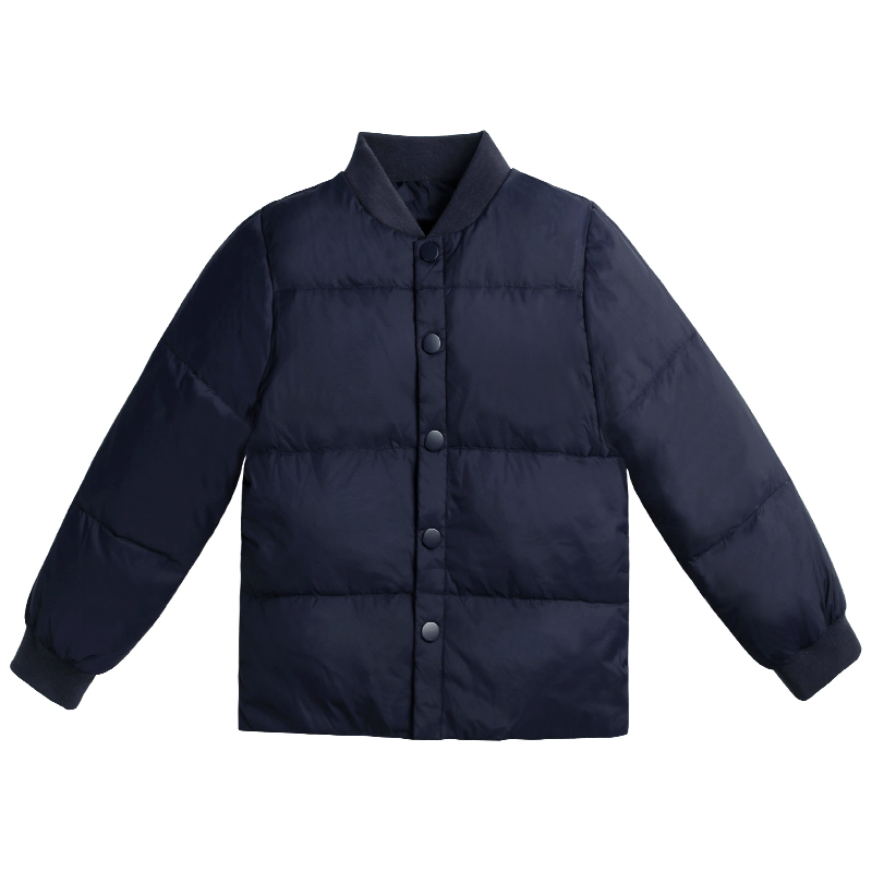 靈機(jī)一動(dòng)輕薄羽絨服寶寶保暖校服親子裝羽絨內(nèi)膽男女童外套【抗菌