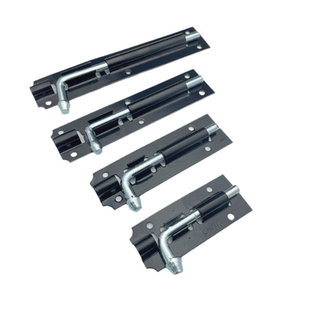 铁插销喷漆门栓黑色门扣木门窗卫生间3/4寸5/6/8寸防盗安全插销锁