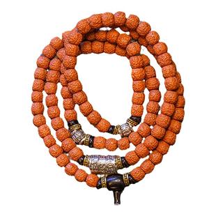 小金刚菩提子108颗龙鳞纹 藏式爆肉男女文玩佛珠车挂手链手串项链