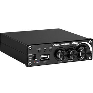 160W*2大功率蓝牙5.0数字功放USB无损音乐播放器低音炮功放高低音