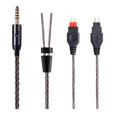 16股加粗单晶铜镀银HD650 HD660S2 HD600 4.4mmXLR平衡线耳机线