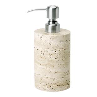 DecoTalk天然黄洞石洗手液瓶侘寂风白洞石乳液瓶分装瓶慕斯起泡瓶