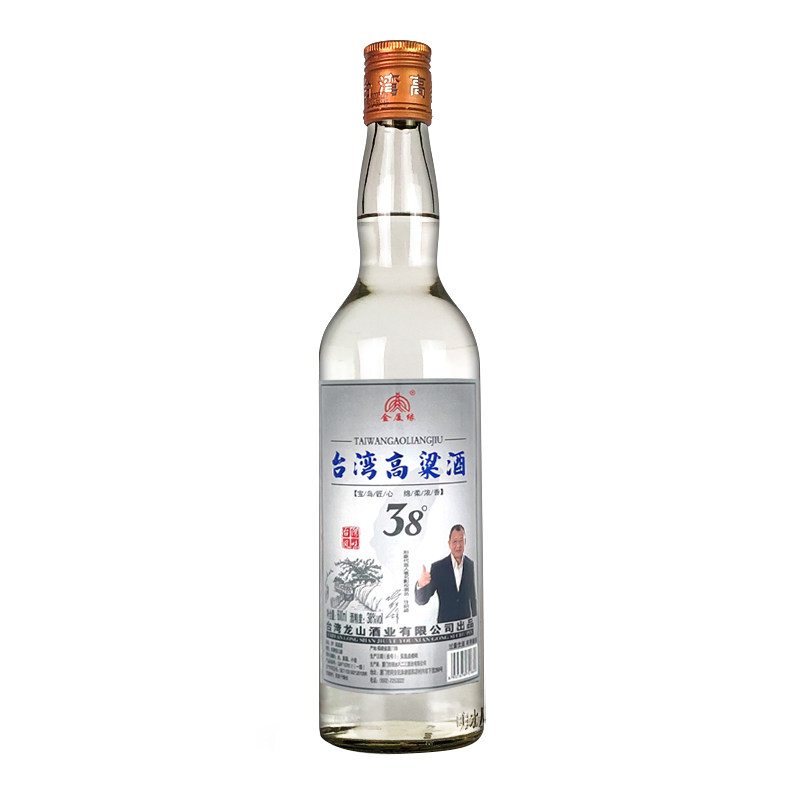 台湾高粱酒白酒38度试饮纯粮食酒
