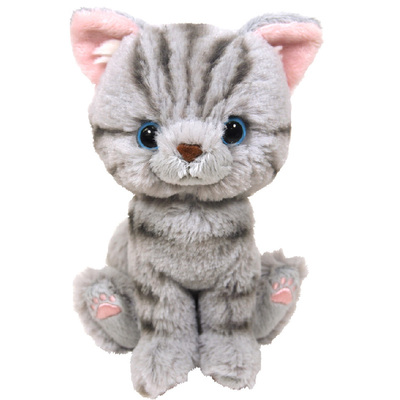 sunlemon美短猫毛绒玩偶条纹猫咪