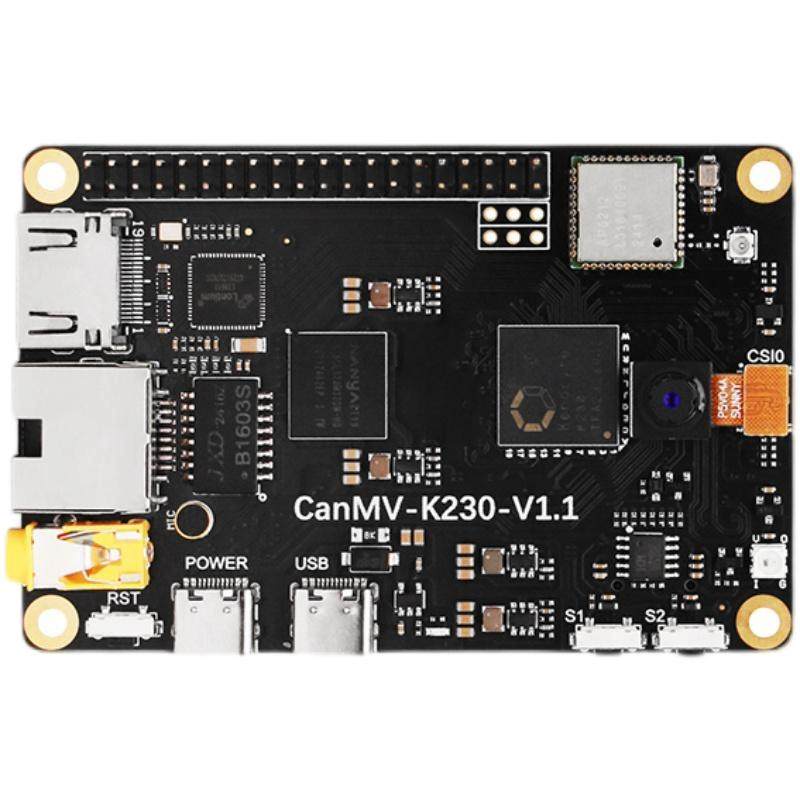 CanMV K230开发板视觉识别模块 摄像头AI快速开发板人工智能 K210