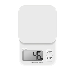 【自营】Dretec多利科日本厨房秤家用烘焙秤电子克数称秤精确进口