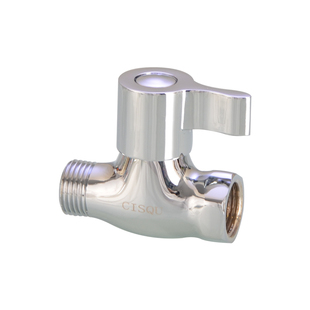 直通阀4分黄铜明阀角阀DN15阀门水龙头开关水管双外丝内外丝