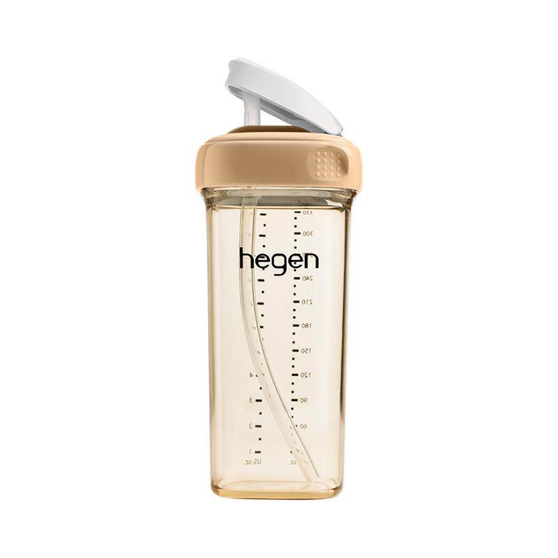 hegen海格恩吸管杯儿童水杯学饮杯婴儿9个月以上宝宝直饮ppsu奶瓶