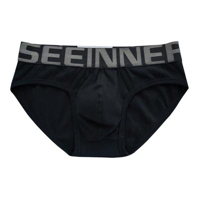 男士三角裤包邮螺纹棉舒适纯色