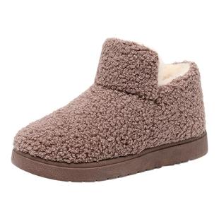 老北京布鞋女鞋官方旗舰店正品女2025新款棉鞋女款毛毛鞋豆豆鞋冬