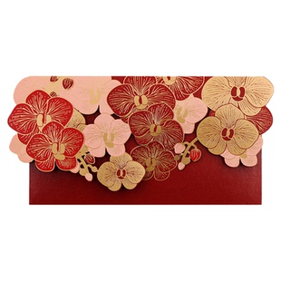 手心里兰蝶至异形红包创意利是封新婚结婚生日高端千元红包