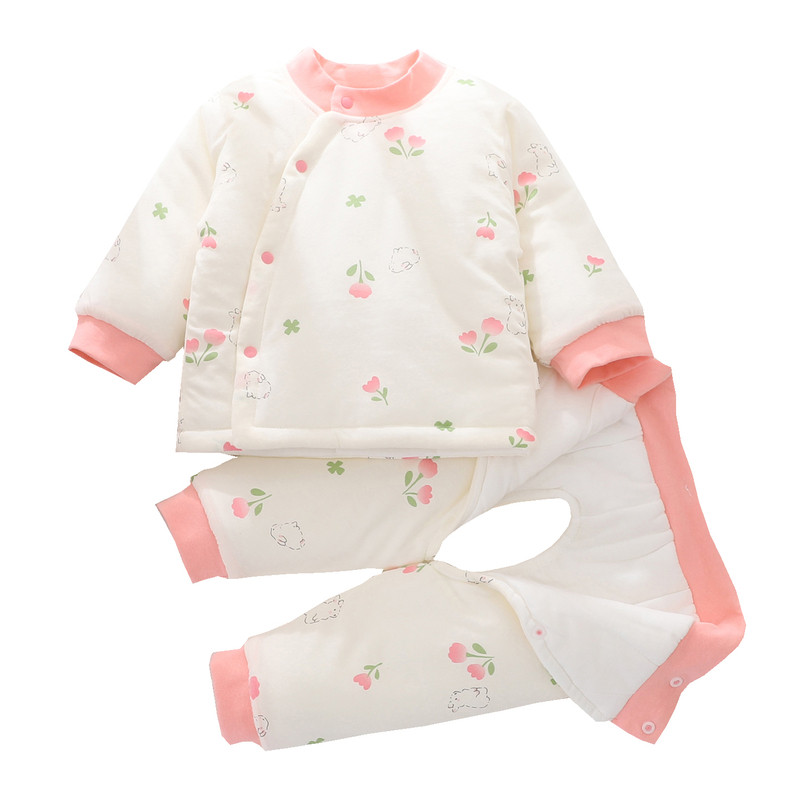 婴幼儿棉服分体套装秋冬季