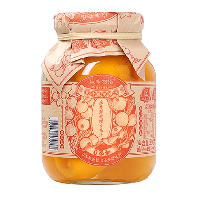 应季物语枇杷果汁水果罐头黄桃