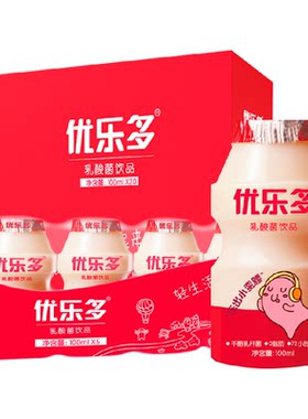 优乐多乳酸菌饮品早餐